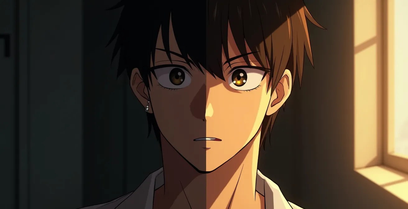 Portraits contrastés montrant l'évolution des personnages masculins dans le shōjo