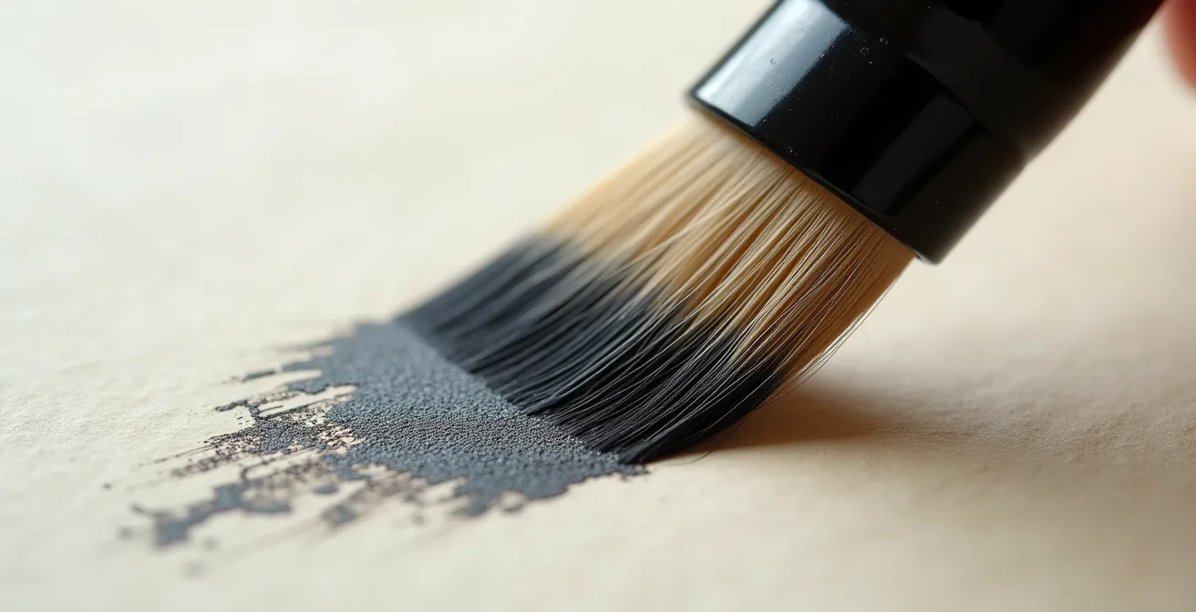 Démonstration de l'ordre des traits d'un kanji avec flèches directionnelles